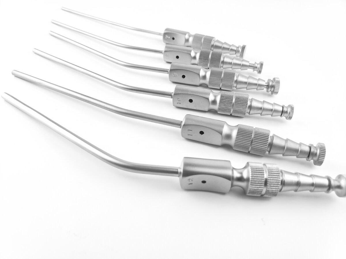 Suction Tubes, Frazier, complete with cleaning stylets.